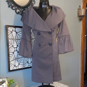ABG 3/4 sleeve pea coat